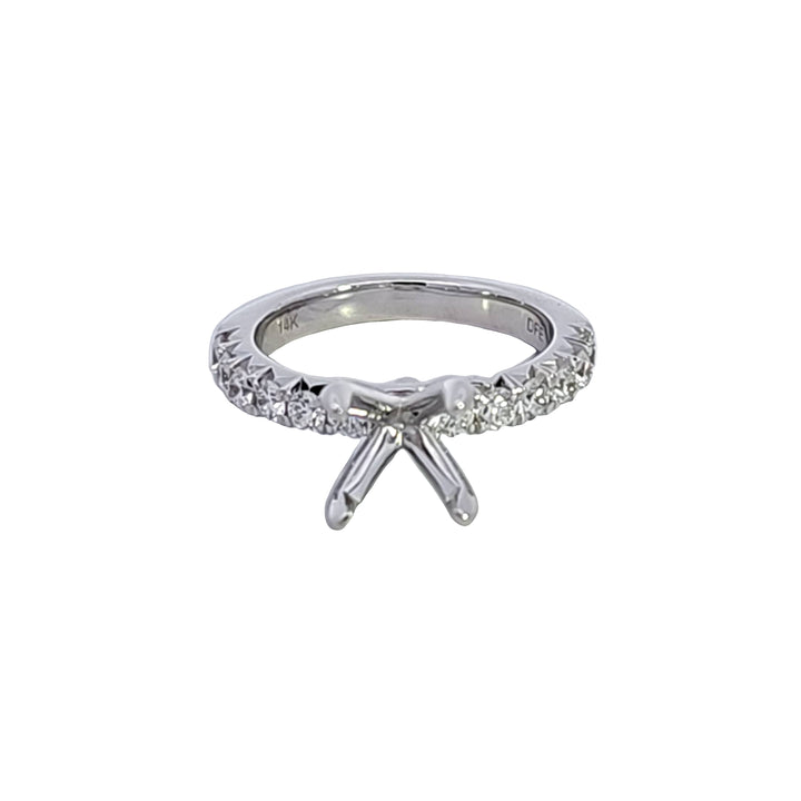14KW Diamond Semi Mount Engagement Ring