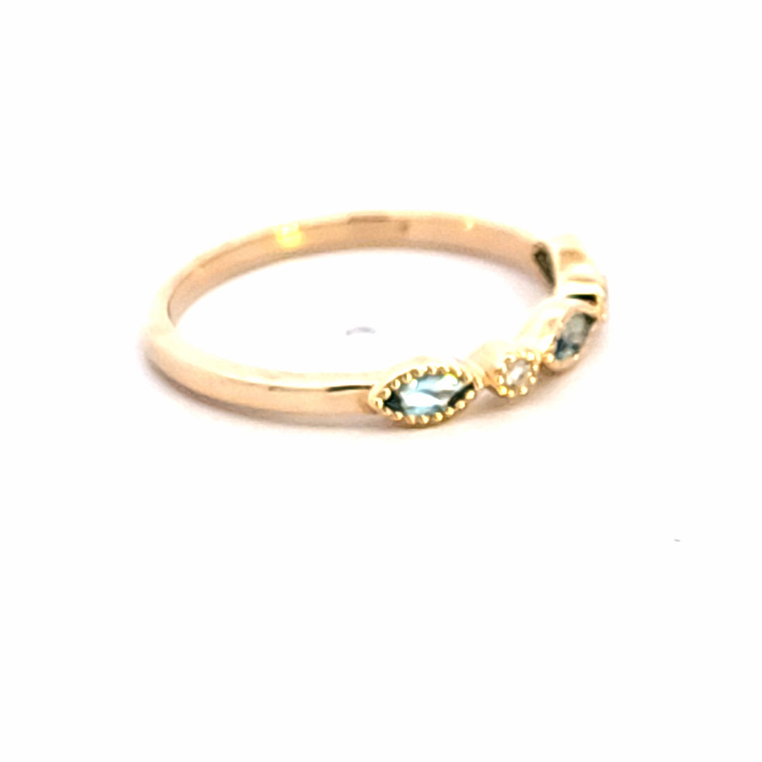 Colored Stone Rings  -  Women'