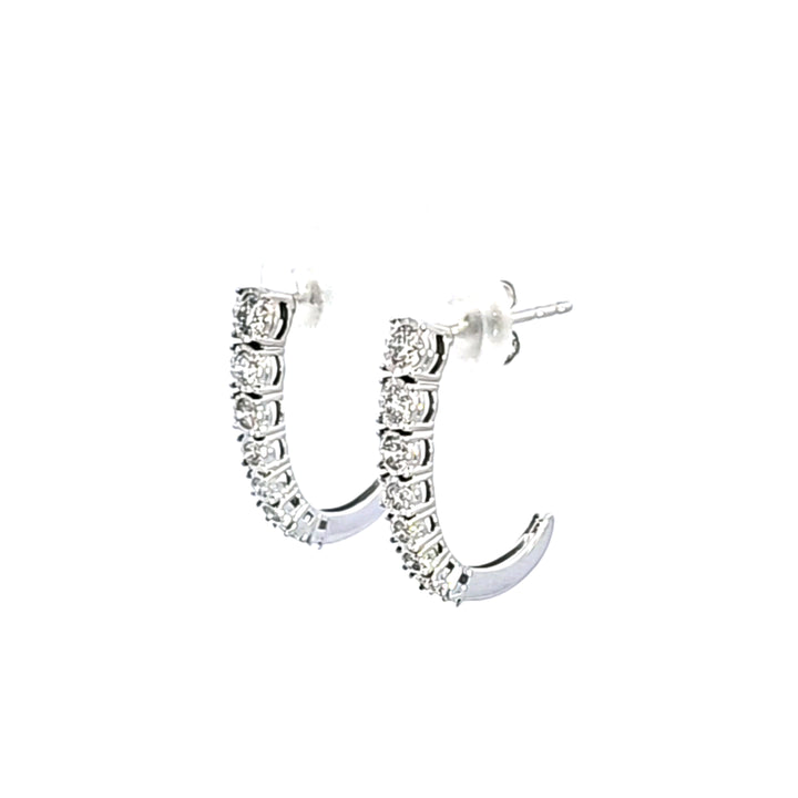 14KW Diamond Earrings