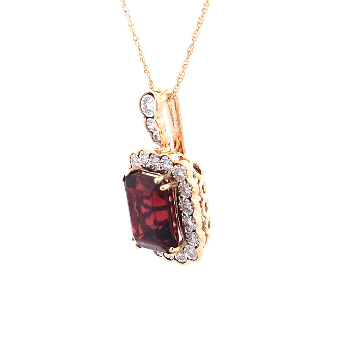 Colored Stone Pendant