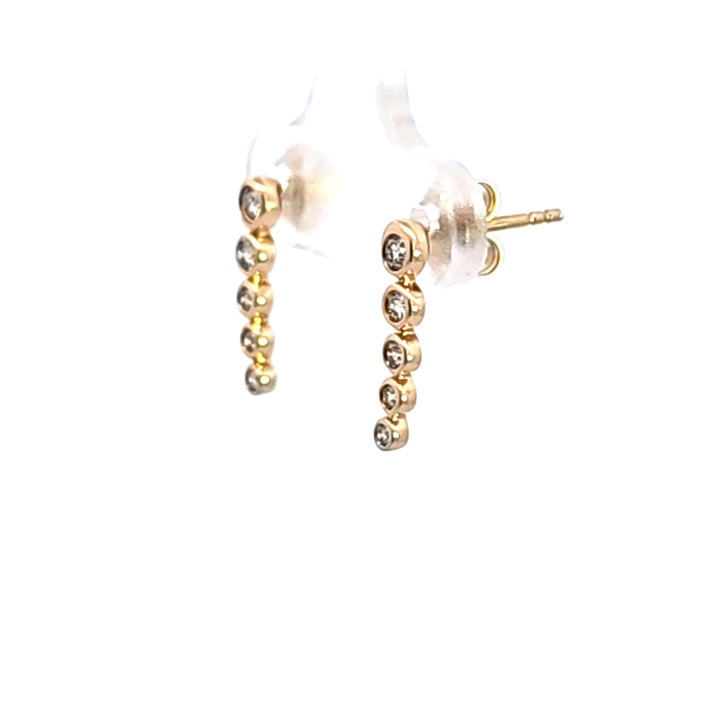 14KY Diamond Earrings