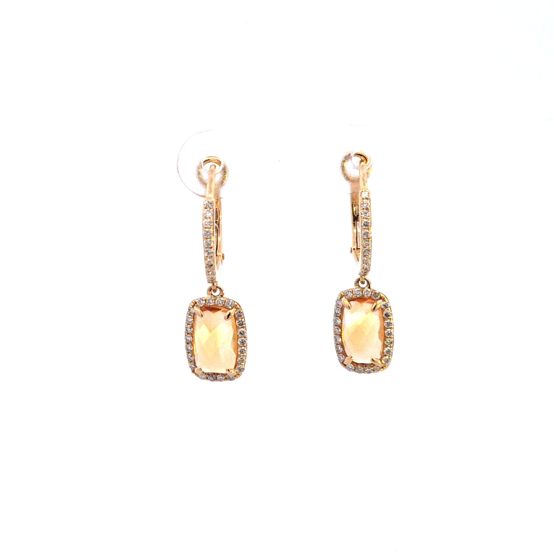 Colored Stone Earring