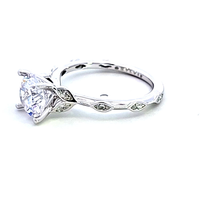14KW Diamond Semi Mount Engagement Ring