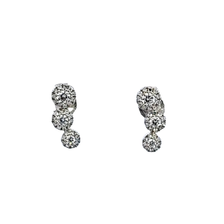 14KW Diamond Earrings