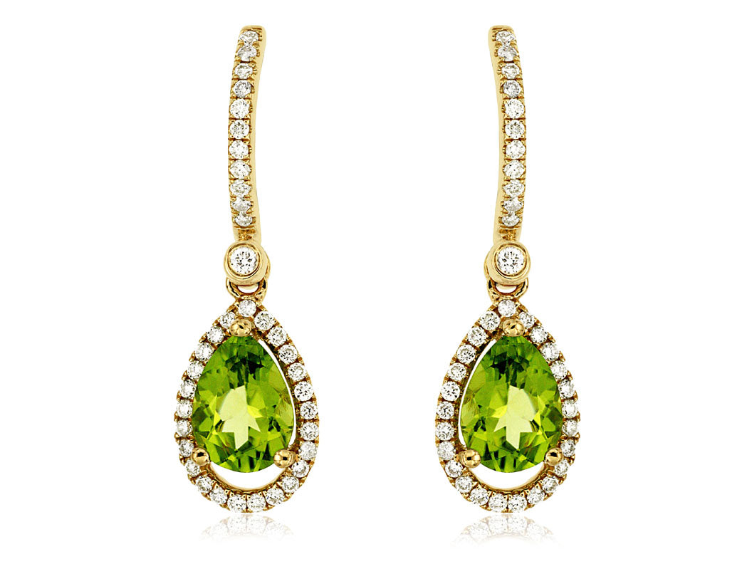 Colored Stone Earring