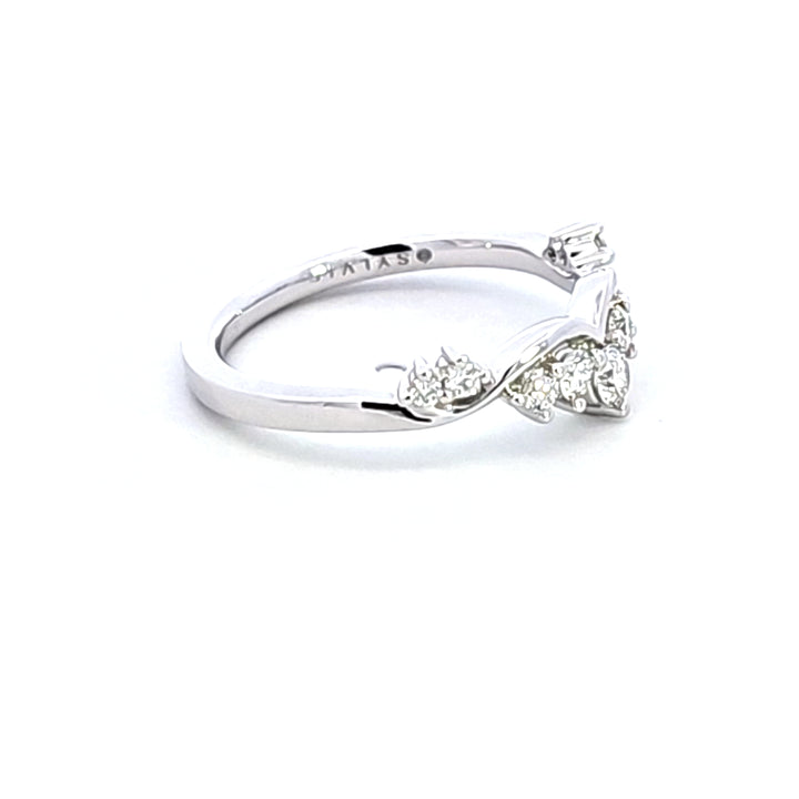 14KW Diamond Wedding Band