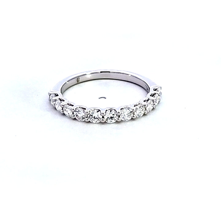 14KW Diamond Common Prong Wedding Band