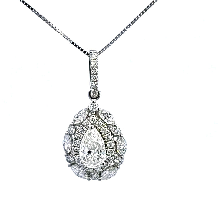 14KW Lab Grown Diamond Pendant