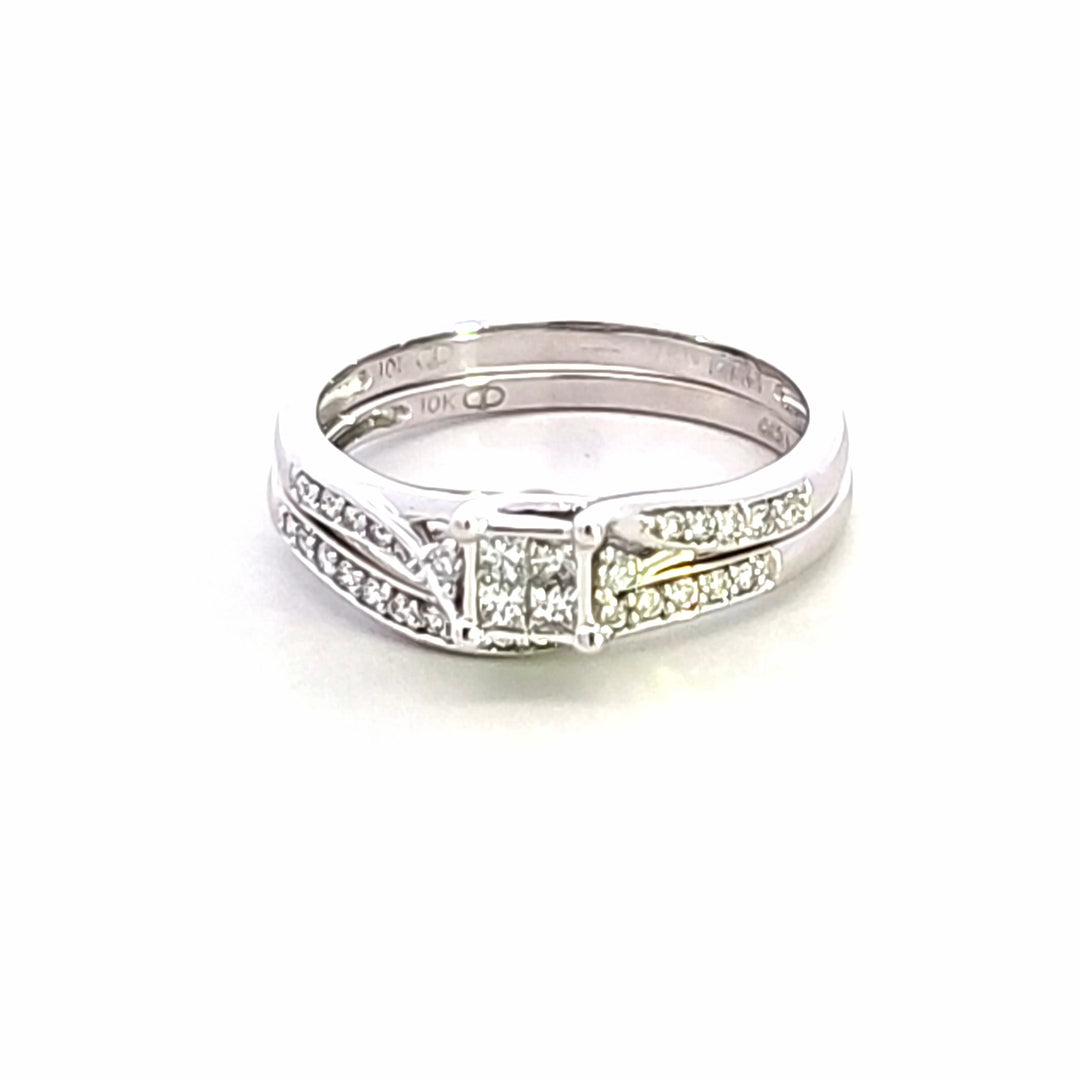 Diamond Wedding Set
