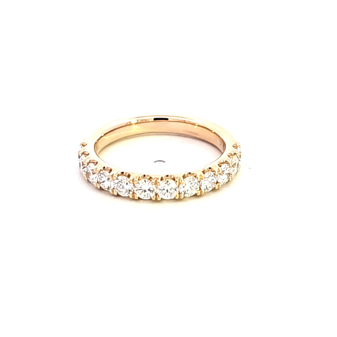 14KY Diamond Wedding Band