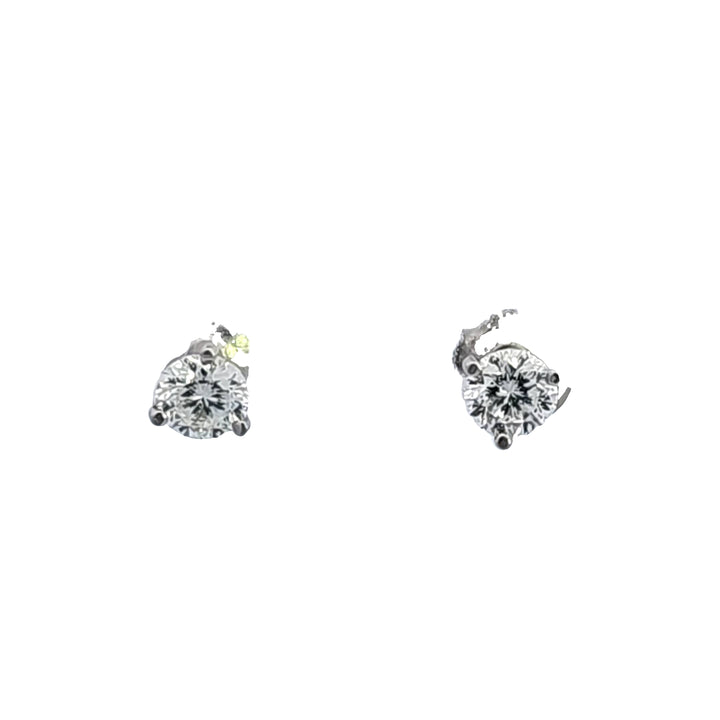 14KW Diamond Stud Earrings