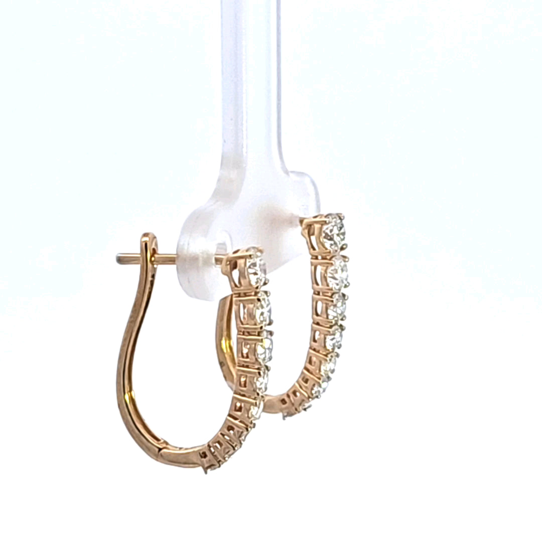14KY Diamond Earrings