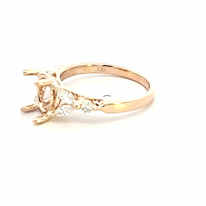 Diamond Semi-Mount Ring