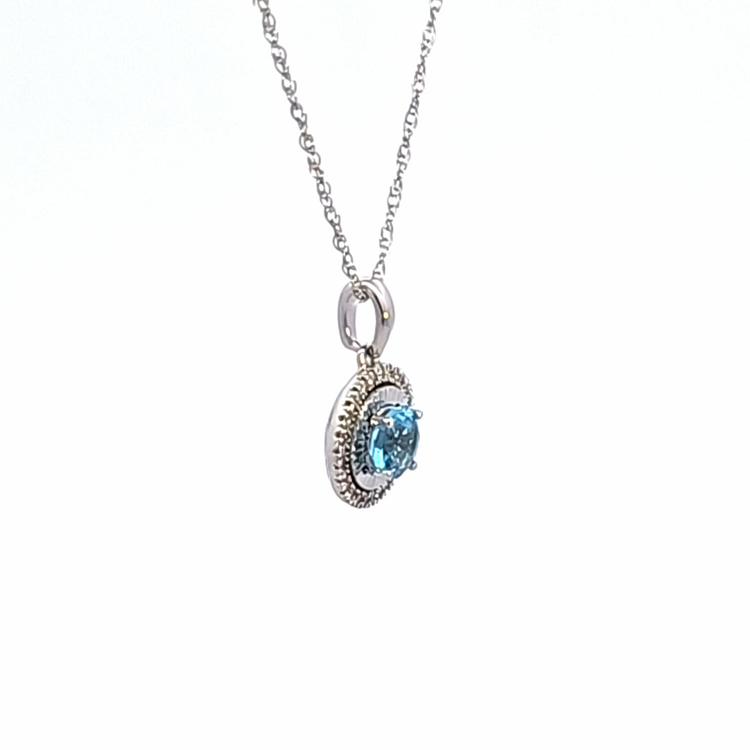 Colored Stone Pendant