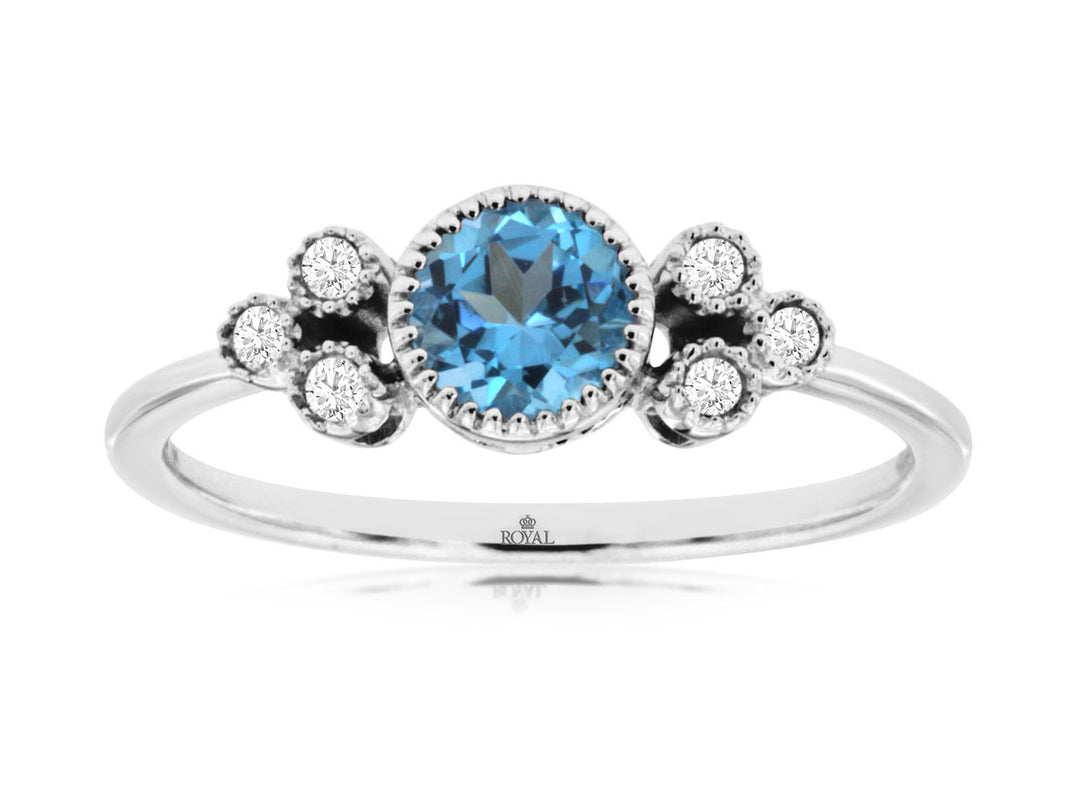 Colored Stone Rings  -  Women'