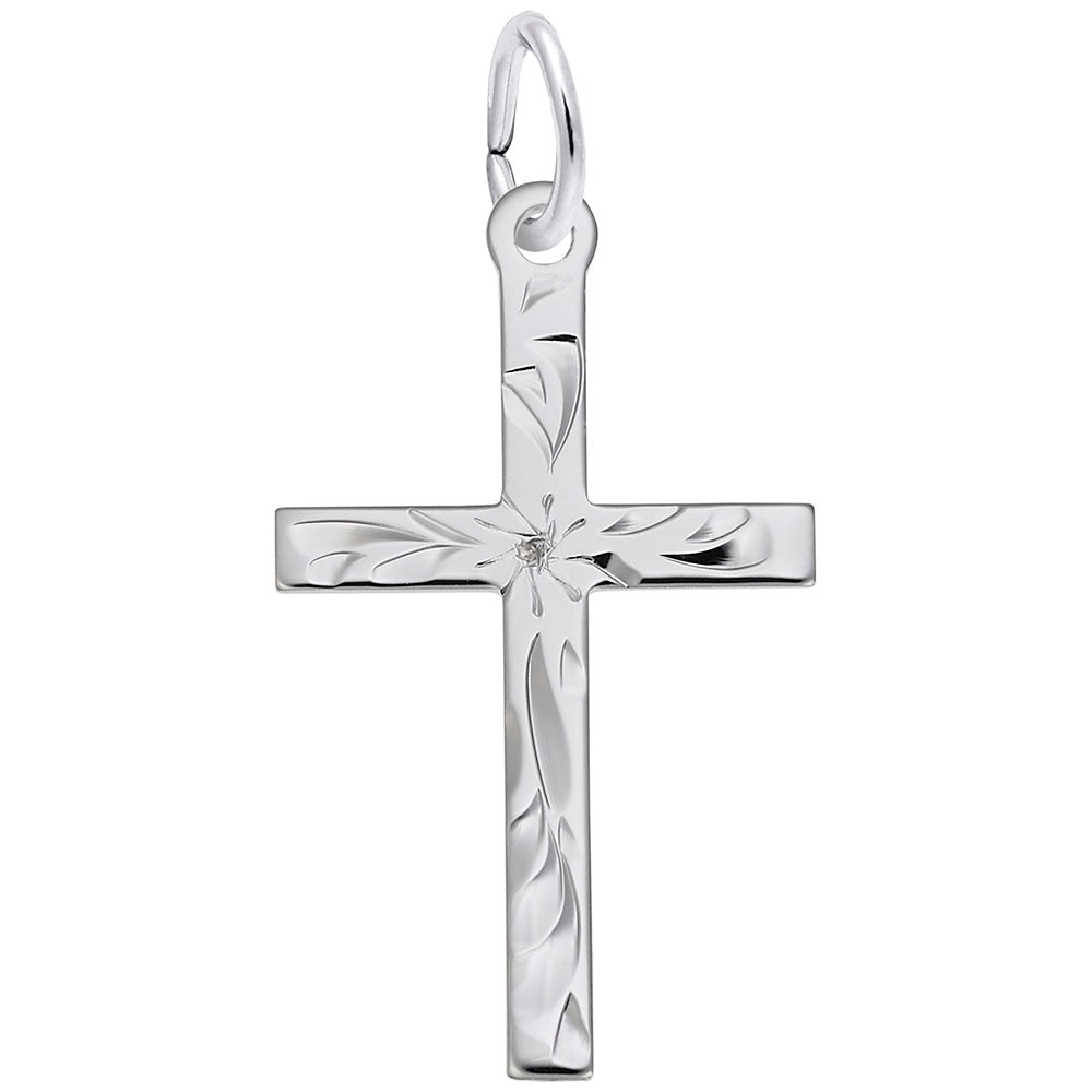 Sterling Silver Cross Charm