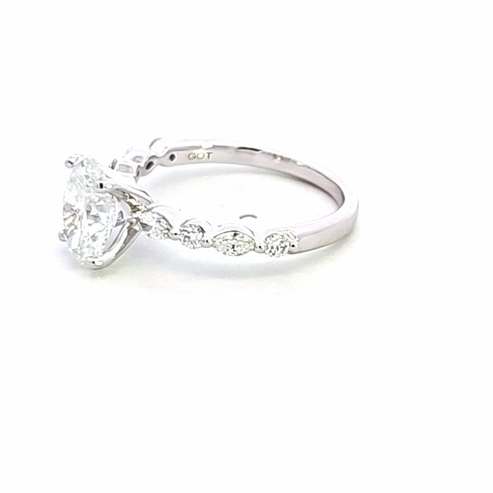 Lab Grown Diamond Engagement Ring
