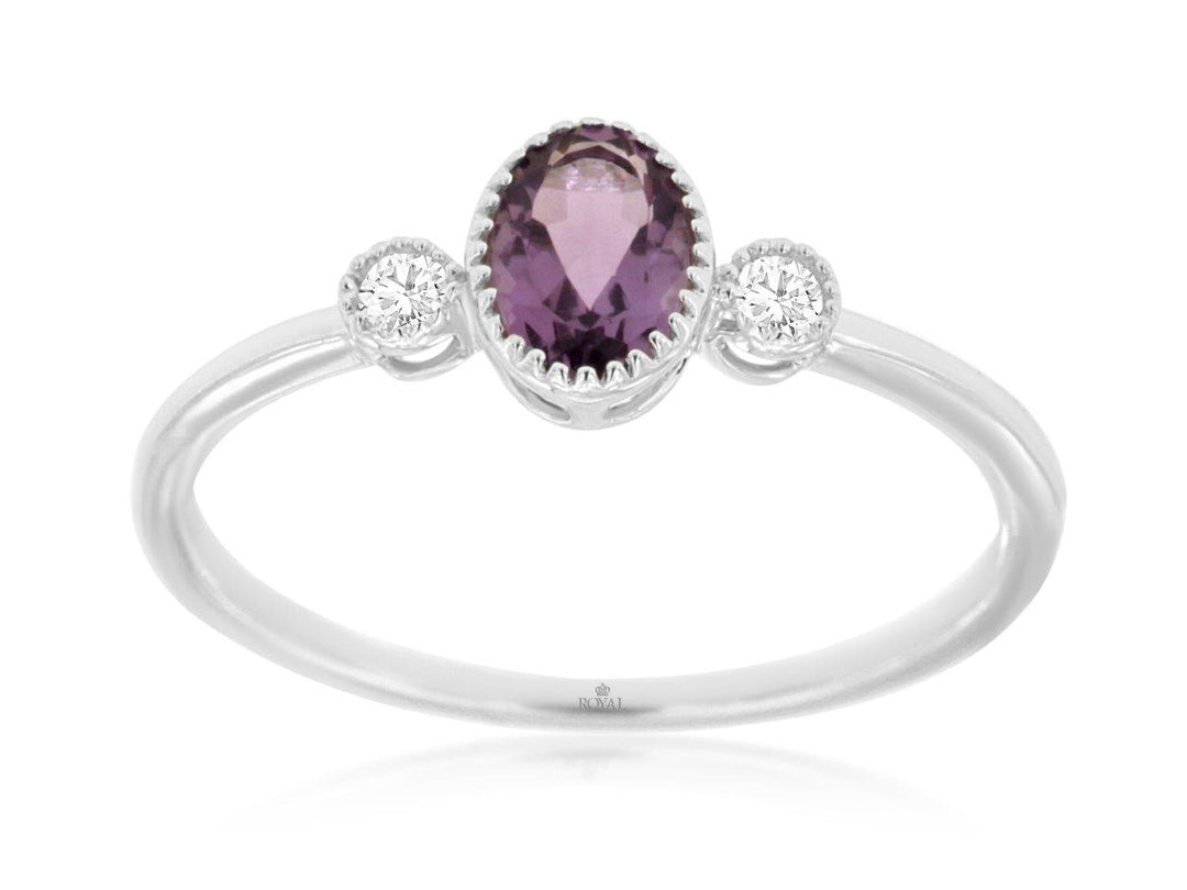 Colored Stone Rings  -  Women'
