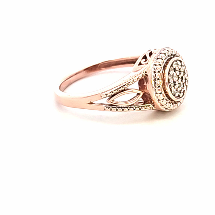 10KR Diamond Estate Ring