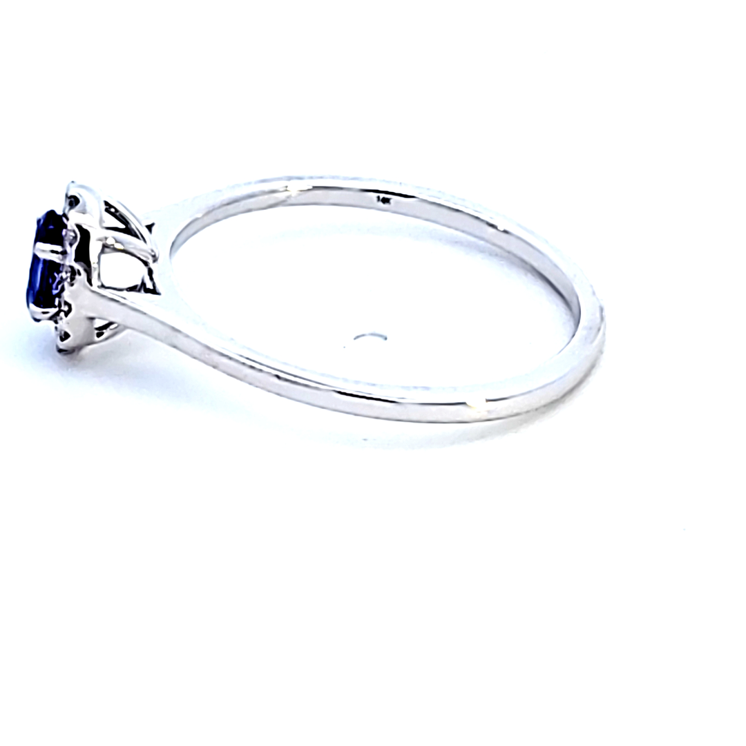14KW Oval Tanzanite Fashion Ring
