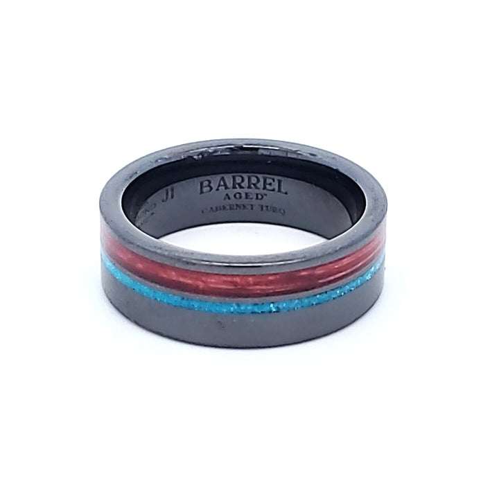Black Ceramic Barrel Aged Collection Band