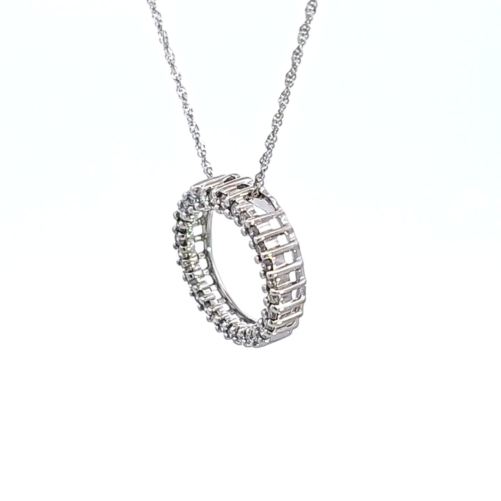 14KW Diamond Pendant