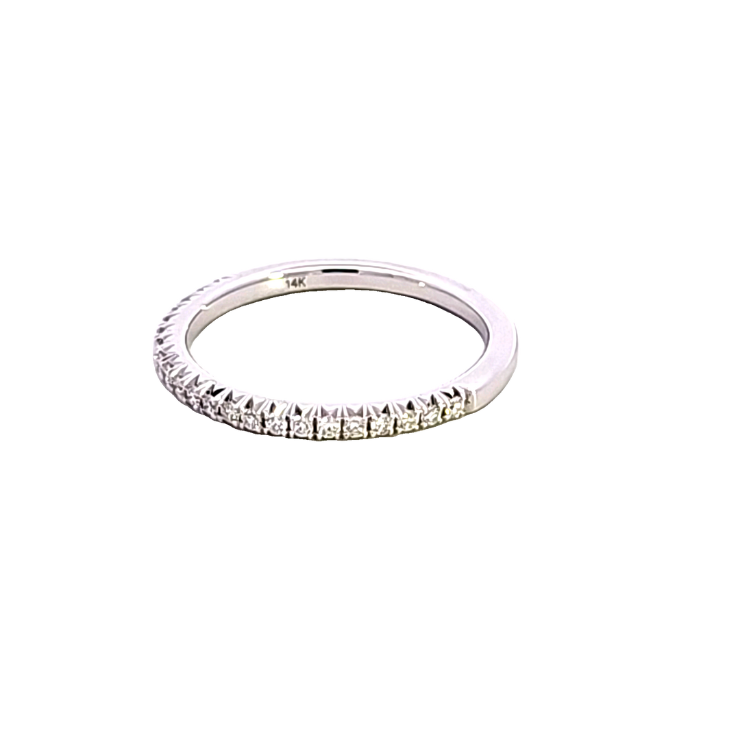 14KW Diamond Wedding Band