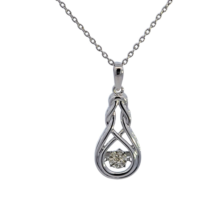 SS Rhythm Of Love Diamond Pendant