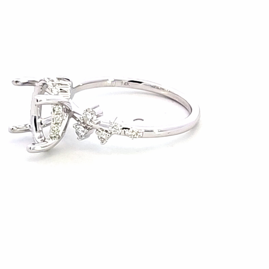 Diamond Semi-Mount Ring