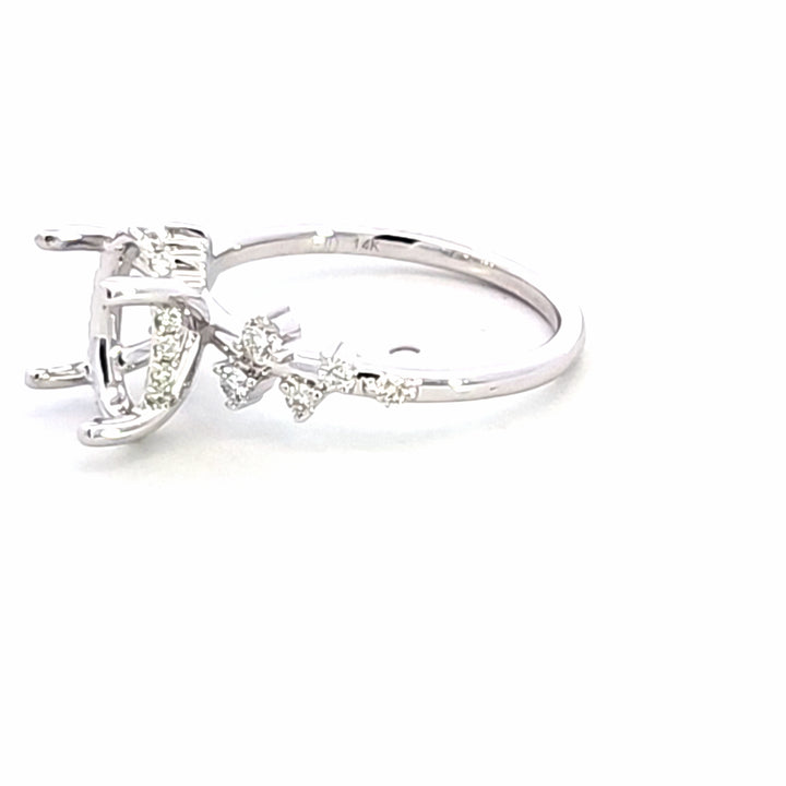 Diamond Semi-Mount Ring