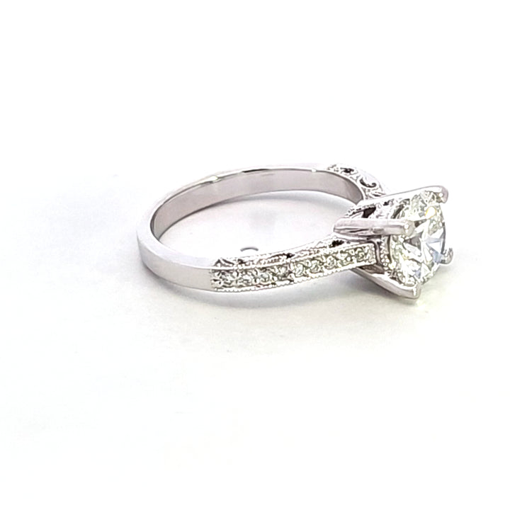 14KW Lab Grown Diamond Engagement Ring