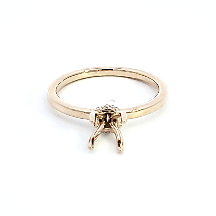 14KY Diamond Semi Mount Engagement Ring