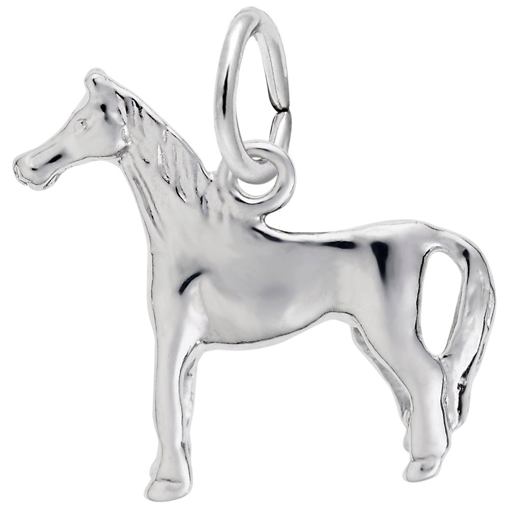 Sterling Silver Horse Charm