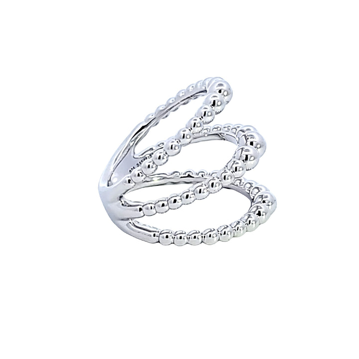 Sterling Silver Open Bujukan Ring