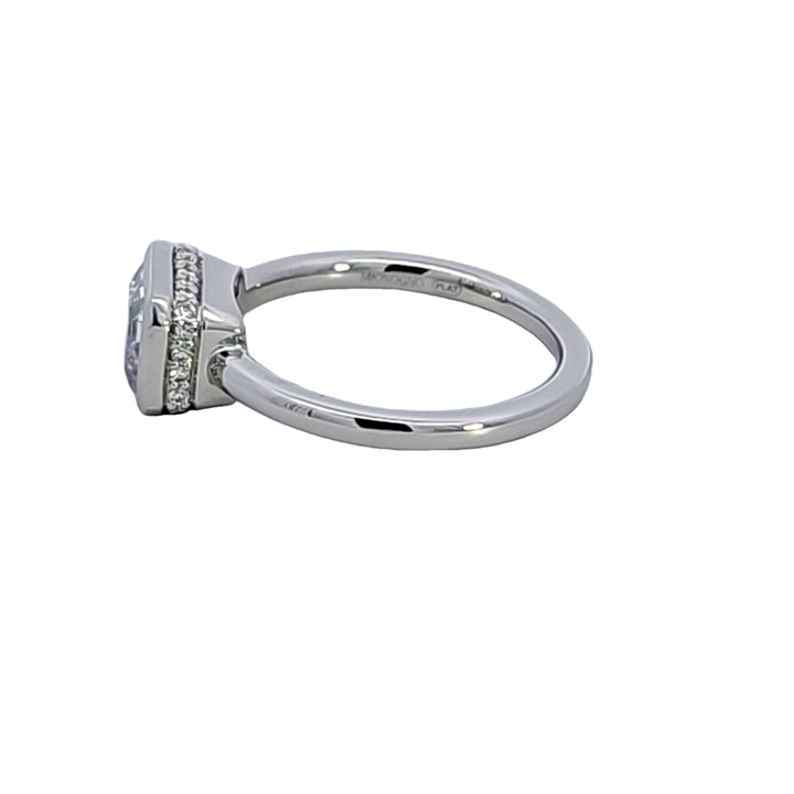Platinum Diamond Semi Mount Engagement