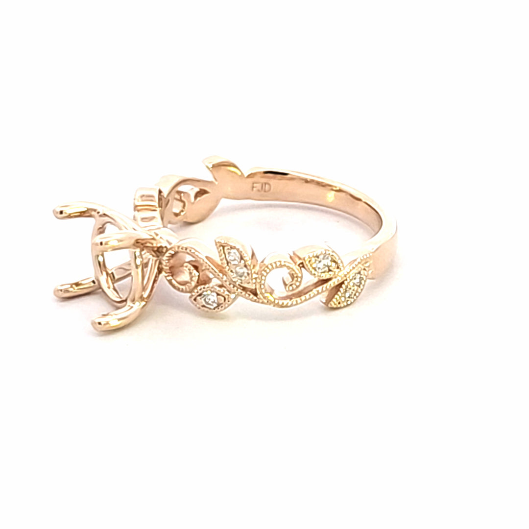Diamond Semi-Mount Ring