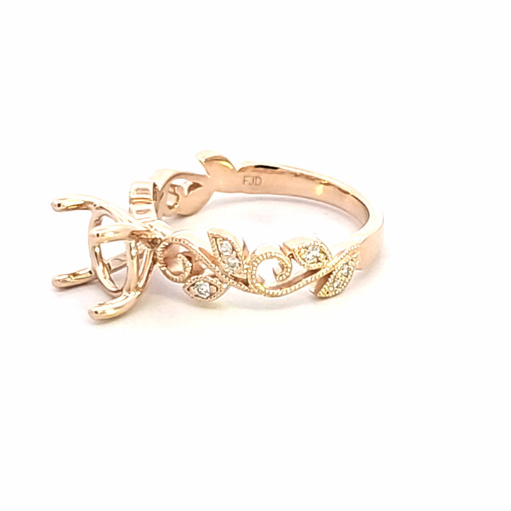 Diamond Semi-Mount Ring