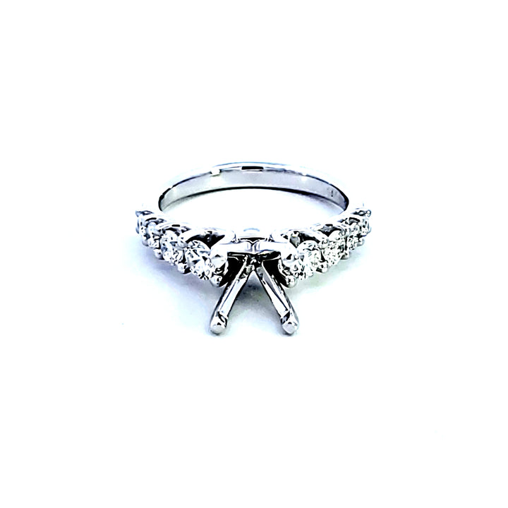 14KW Diamond Semi Mount Engagement Ring