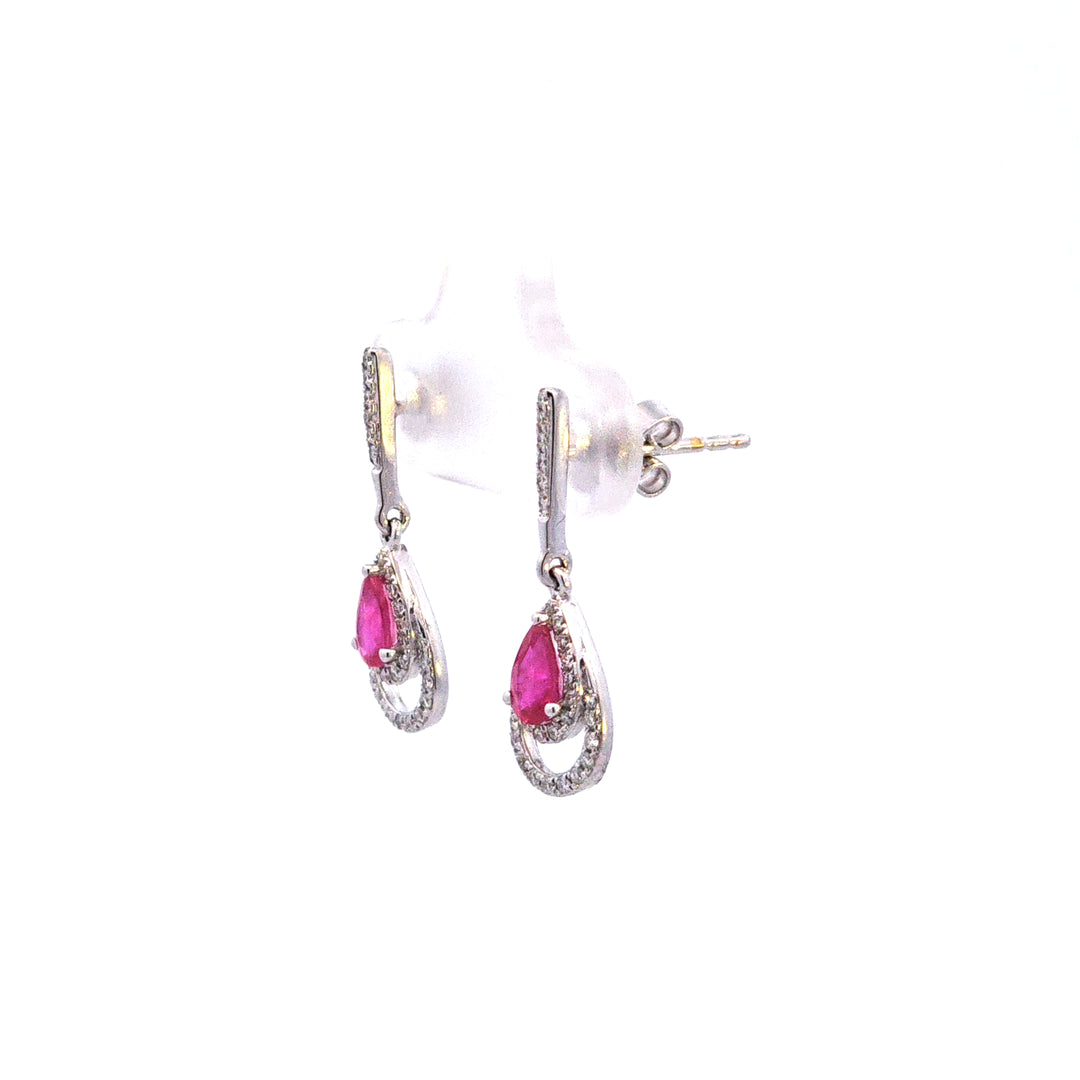 Colored Stone Earring
