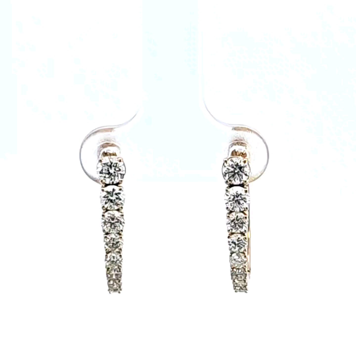 14KY Diamond Earrings