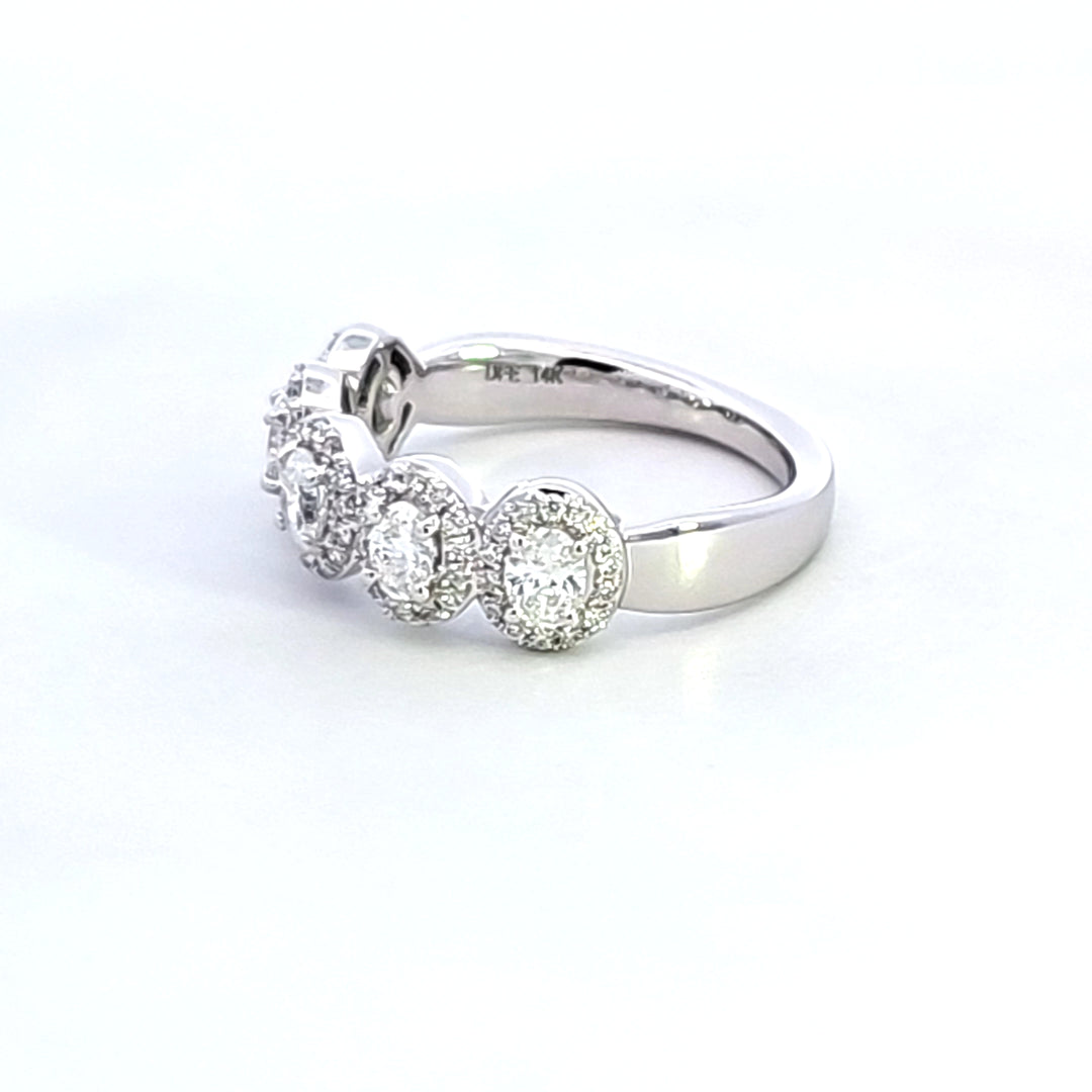 14KW Diamond Wedding Band