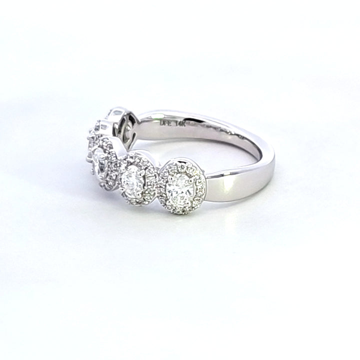 14KW Diamond Wedding Band