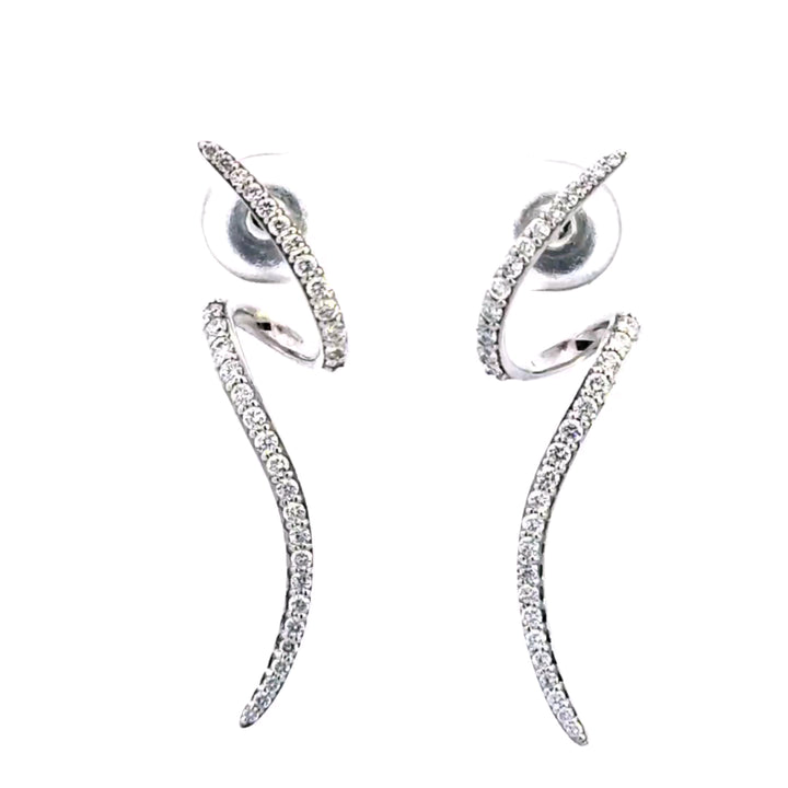 14KW Diamond Earrings