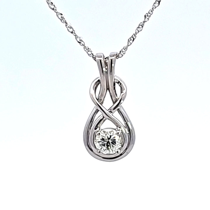 14KW Diamond Pendant