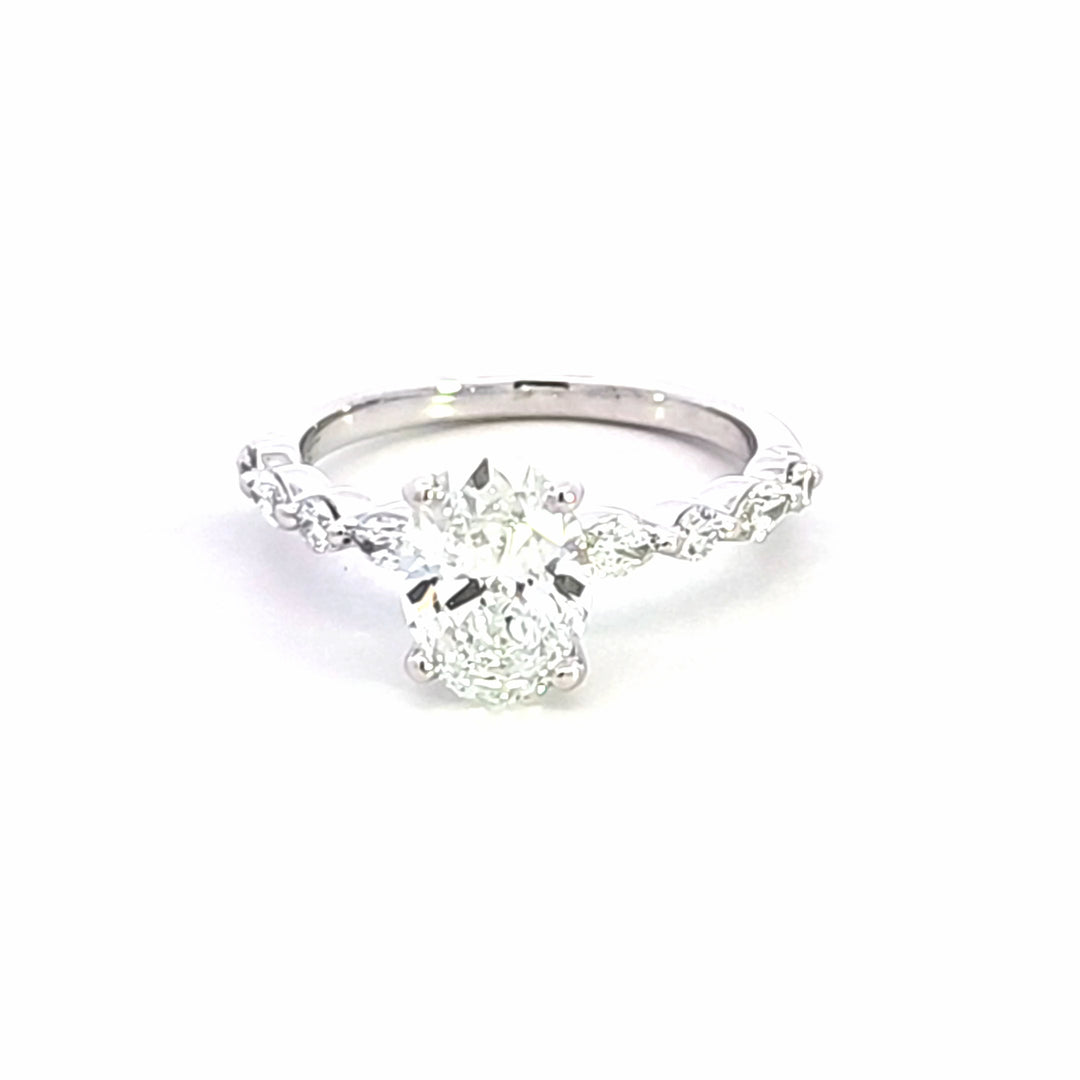 Lab Grown Diamond Engagement Ring