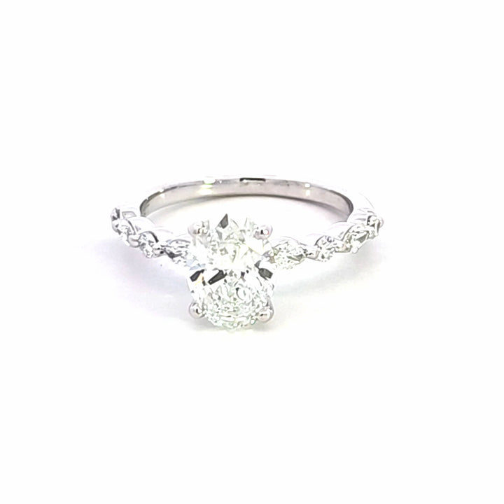 Lab Grown Diamond Engagement Ring