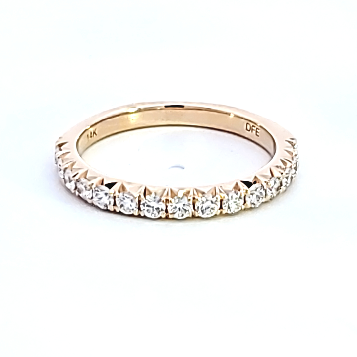 14KY Diamond Wedding Band