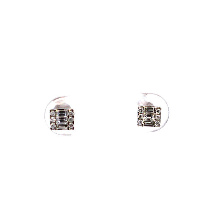 14KW Diamond Earrings