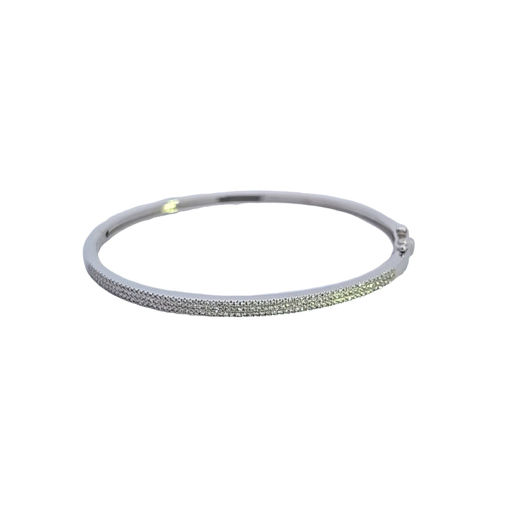 14KW Diamond Bangle Bracelet