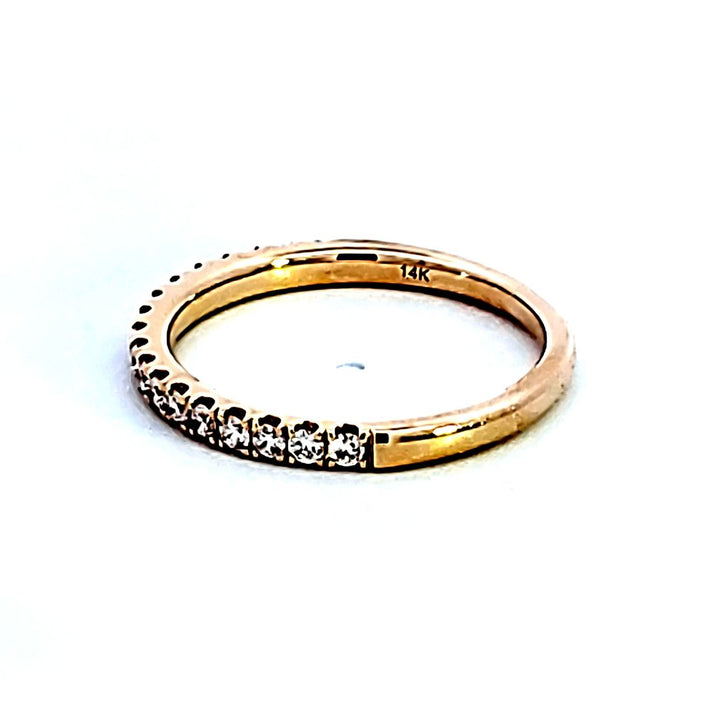 14KY Diamond Wedding Band